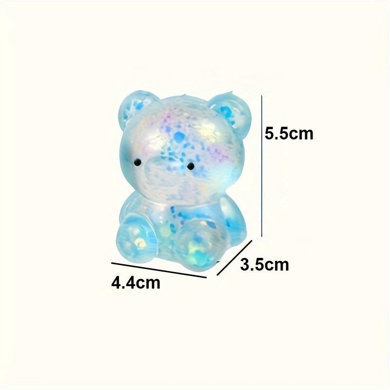Креативные Кавайные Мягкие Игрушки-Антистресс Медвежонок Сжимаемые Сенсорные Милые Игрушки с Медленным Возвратом для Снятия Стресса Детские Подарки на Вечеринку Призы в Класс