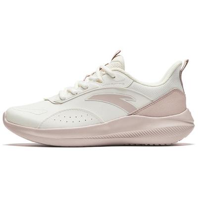 Удобные универсальные нескользящие износостойкие низкие повседневные кроссовки для бега женские кроссовки белые розовые 922345512-11