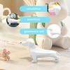 Carving Dachshund Figurine Geometric Dog Statue Animal Sculpture Home Office Desktop Bookshelf Decoration Ornament
