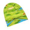 ZLIENSZUS Modern Golf Flag Beanie Hat - Minimalist Golf Course with Iconic Flagstick Pattern, Suitable for Casual Streetwear & Golf Outfits, Versatile