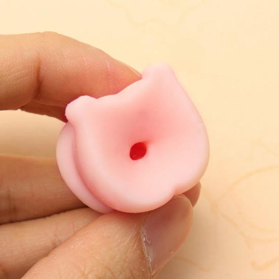 Fun Toy Stress Relief Faux Glans Shape TPR Squeeze Cute Healing Toy