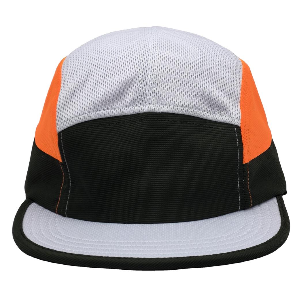 Custom Logo Casual Trail Runner Sun Protective Lightweight Breathable Mesh Running Hiking Outdoor Sport Cap 7-Panel Camp Hat