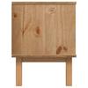 TV Stand OTTA Brown & White 113.5x43x57 cm Solid Pine Wood