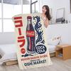 Логотип C-COCA C-COLAS Аниме Пляжное Полотенце для плавания Мягкое Впитывающее Мочалка Детские Подарки Для детей Путешествия Кемпинг Спортзал