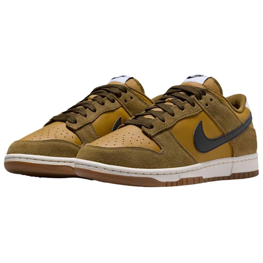 Nike Dunk Low Gum Pack - Охра Мужские Кроссовки Коричневый Черный Оливковый-Флак IB6399-300