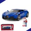 РУМ1:Масштаб 24 Bugatti La Voiture Noire Металлическая модель автомобиля Свето-звуковой эффект литая машинка Игрушки для мальчиков детские игрушки подарок на день рождения игрушечные машинки игрушки для детей машинка