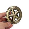 3D Metal TEXAS EDITION Pentagram Emblem Car Decoration Sticker For Jeep Ranegade Patriot Wrangler YJ JK Grand Cherokee Compass ALY1