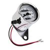 Universal Motorcycle Dual Odometer Speedometer Gauge Test Miles Speed Meter