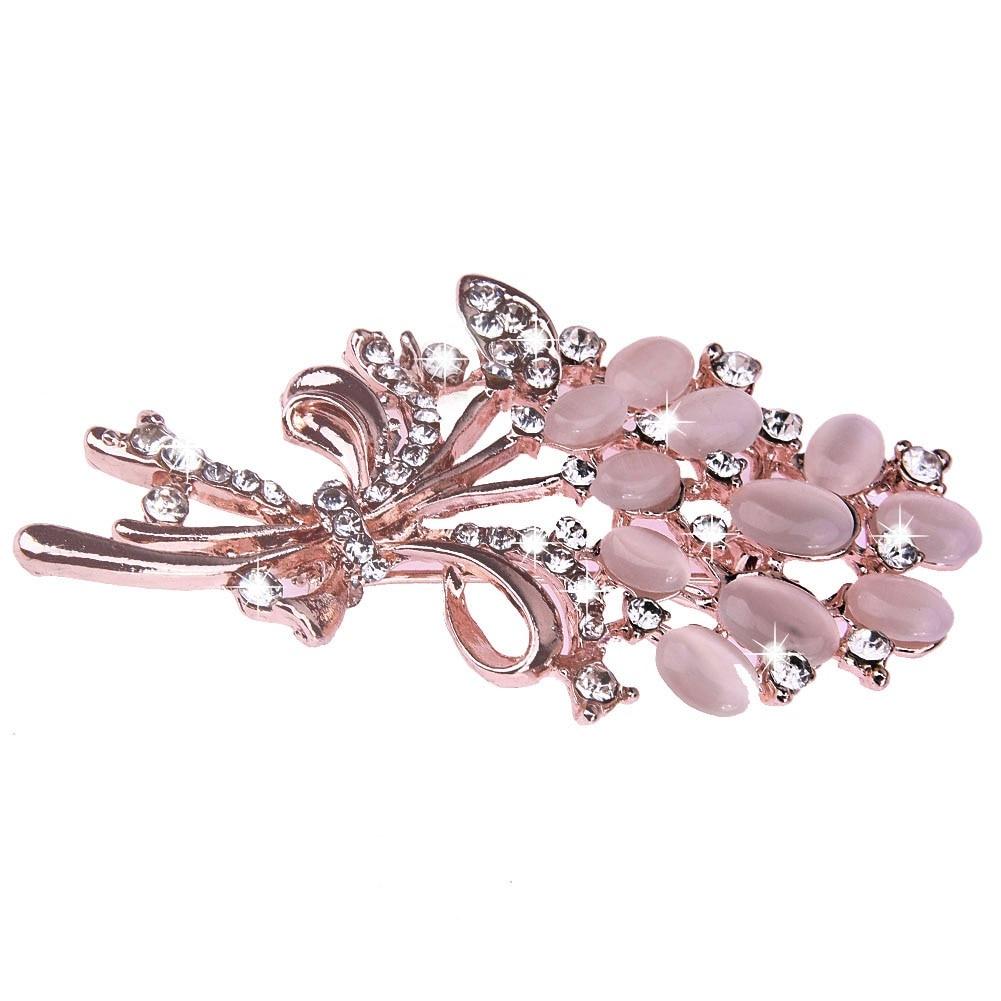 Fashion Women Flower Brooch Pin Garment Accessories Birthday Gift MIT