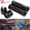 Motorcycle Aluminum Handlebar Grips Handle Bar Ends Plug For YAMAHA XMAX300 XMAX 300 2017- 2022 Accessories