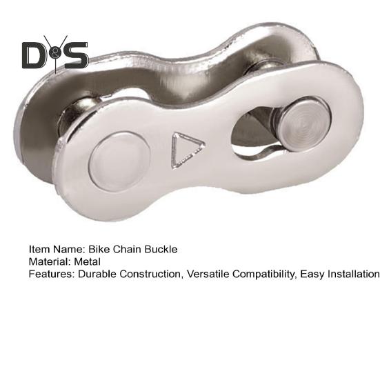 Соединитель звеньев цепи металлический прочный на разрыв пряжка для велосипедной цепи легко разбираемая пряжка для велосипедной цепи 8/9/10/11/12-скоростных цепей