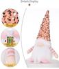Glowing Knitted Gnome Doll with Led Night Light 30CM Christmas Decorations 2025 Home Xmas Tree Decor Navidad New Year 2025 Gift