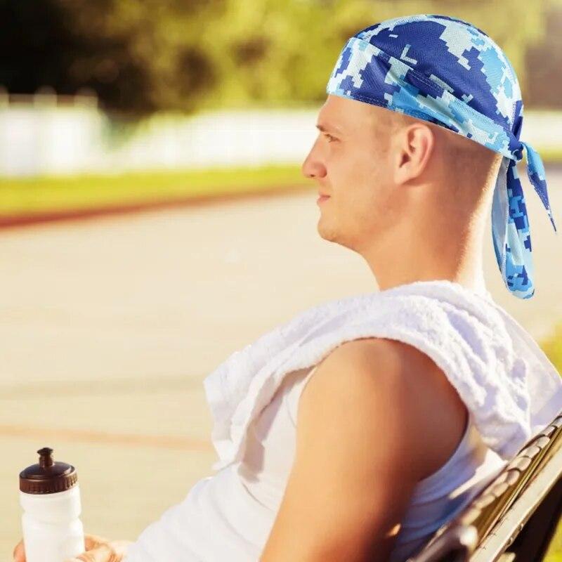 Quick Dry Cycling Cap Head Scarf Summer Men Running Riding Bandana Headscarf Ciclismo Pirate Hat Hood Headband