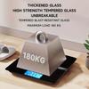 high quality1pc Heavy-Duty Digital Bathroom Scale with Large Capacity 390 lbs, Backlit LCD Display & High Accuracy - Modern Electronic Weight Scale