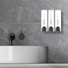 Bathroom Automatic soap dispenser Trio Wall Mounted Shampoo and Conditioner Dispenser, Conditioner Body Wash Dispenser Set