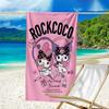 1pc Sanrio3 Beach Towel, Beach and Seaside Swimming Pool Equipment, Fashion Pattern, Rectangular, Travel Essentials