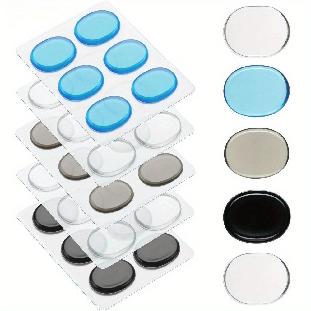 18Pcs Silicone Drum 3 Colors Damper Pads Drum Snare Mute Pad Soft Drum Damper Gel Pads for Jazz Drums Muffler Tone Control