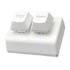 Mini Keypad Ergonomic Design Programmable Hot-Swappable Switches Keyboard USB Corded Color Mechanical 2 Key Keypad