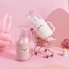 Portable Children's Cartoon Toothcare Box with Mouthwash Cup Travel & Household Dental Care Set Toothbrush Storage Case