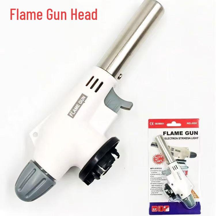 Портативная ручная горелка с электронным поджигом для опаливания свиной шерсти и высокотемпературной сварки