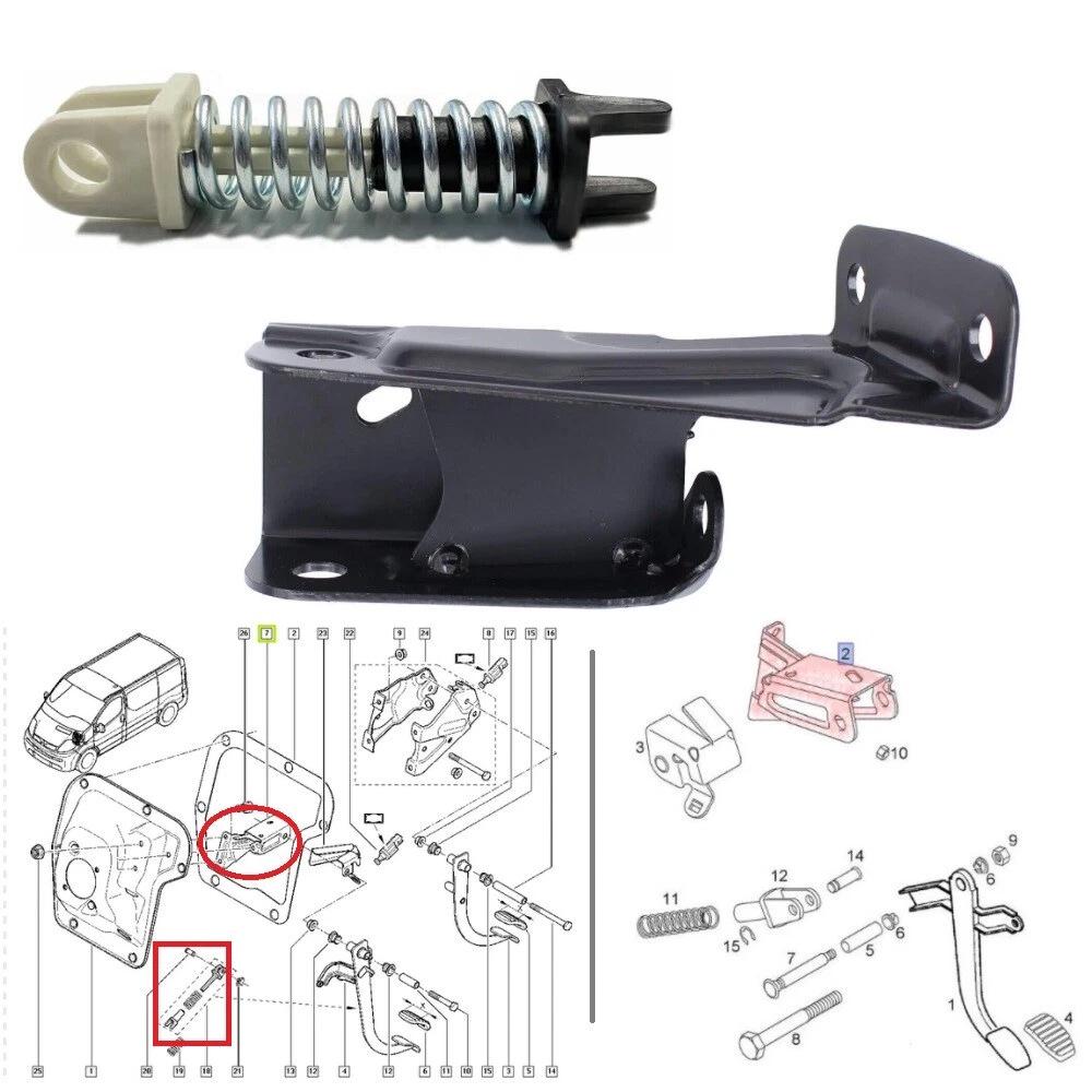 Кронштейн сцепления Renault/Opel - Совместим с 7701053596, 4414048, 7701208109