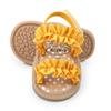 Summer Baby Girls Sandals Toddler Newborn Baby Girl Cotton Shoes Soft Sole Flat Infant Anti-Slip First Walkers