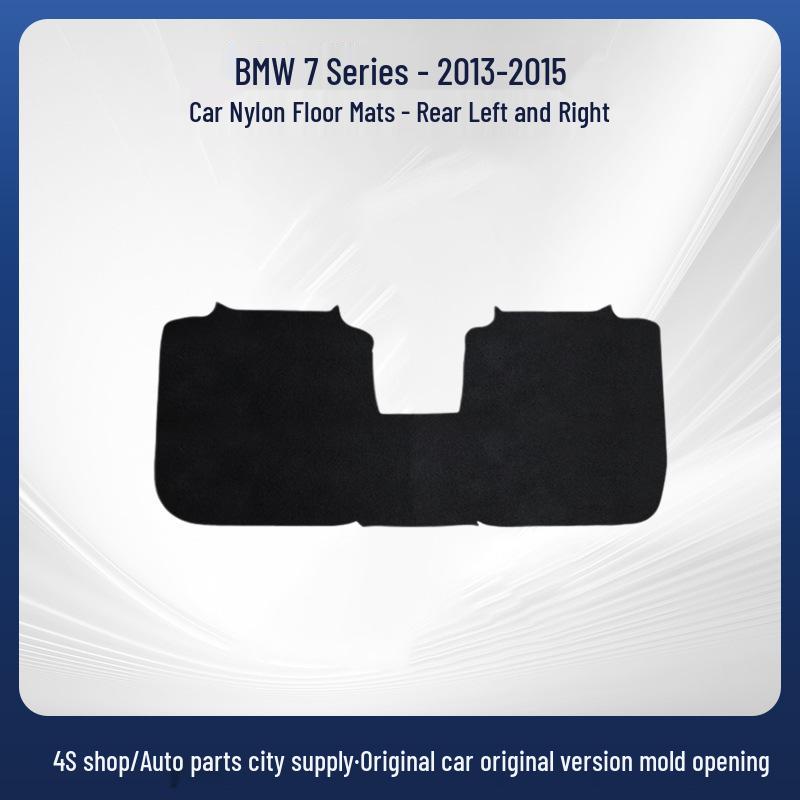 Custom Full-Coverage Floor & Trunk Mats for BMW 7 Series (2013-2015)