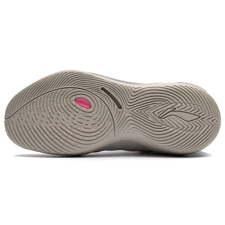 Li Ning Shadow Ткань Синтетическая кожа ТПУ Амортизация Нескользящая Износостойкая Поддержка Низкий Верх Баскетбольные Кроссовки Мужские Кроссовки Серый Черный ABAR127-4