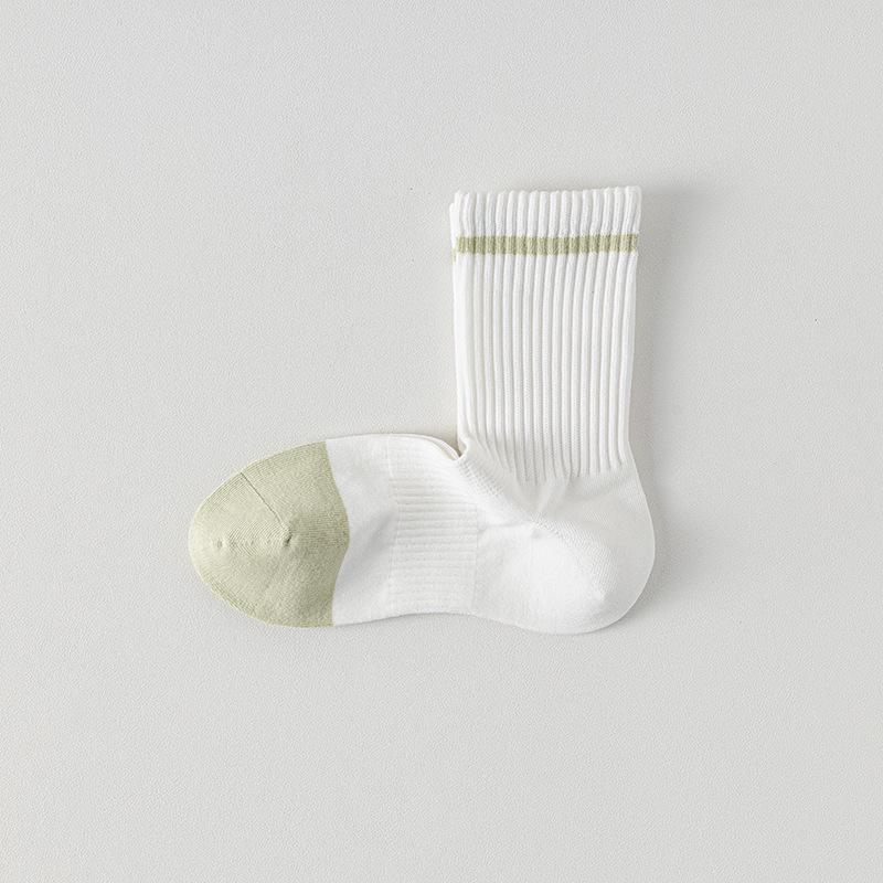 Женские хлопковые носки на весну и осень - Дышащие, Влагоотводящие, Защищающие от запаха для спорта, бега и фитнеса