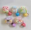 The new cartoon cute wave Apple earphone cover is suitable for AirPods1/1/1st generation Pro1 Bluetooth earphone cover.