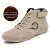 2024 New Boots Men Comfort Casual Leather High Top Sneakers Luxury Loafer Shoes for Men Motorcycle Ankle Boots In Footwear