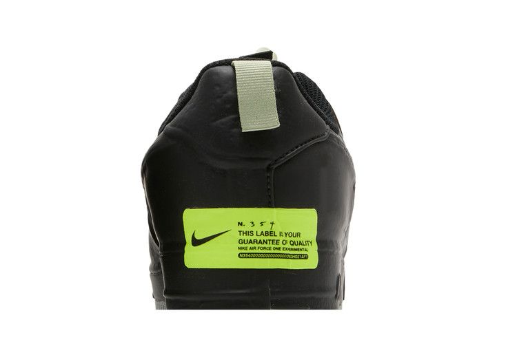 Мужские кроссовки Nike Air Force 1 Low Experimental Black Glow Черный/Светящийся
