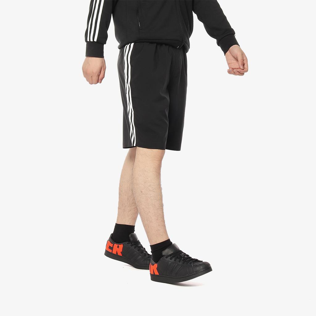 Adidas Mens Training Series Moisture-Wicking Breathable Striped Shorts Men Shorts Black DJ2131