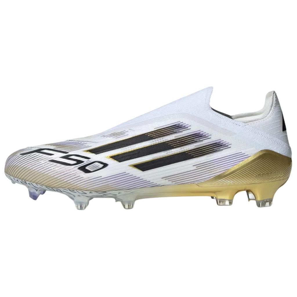 Adidas Adizero F50 Elite Laceless FG Road To Glory Pack Unisex Sneakers White Cloud-White Core-Black JH7625