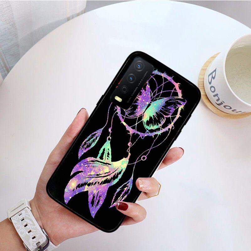 Синий Ловец снов Ловец снов Чехол для телефона для vivo Y31 Y30 Y33S Y11S Y12S Y17 Y20 Y21S Y1S Y53S Y15 Y19 Y91C V23 Чехлы coque