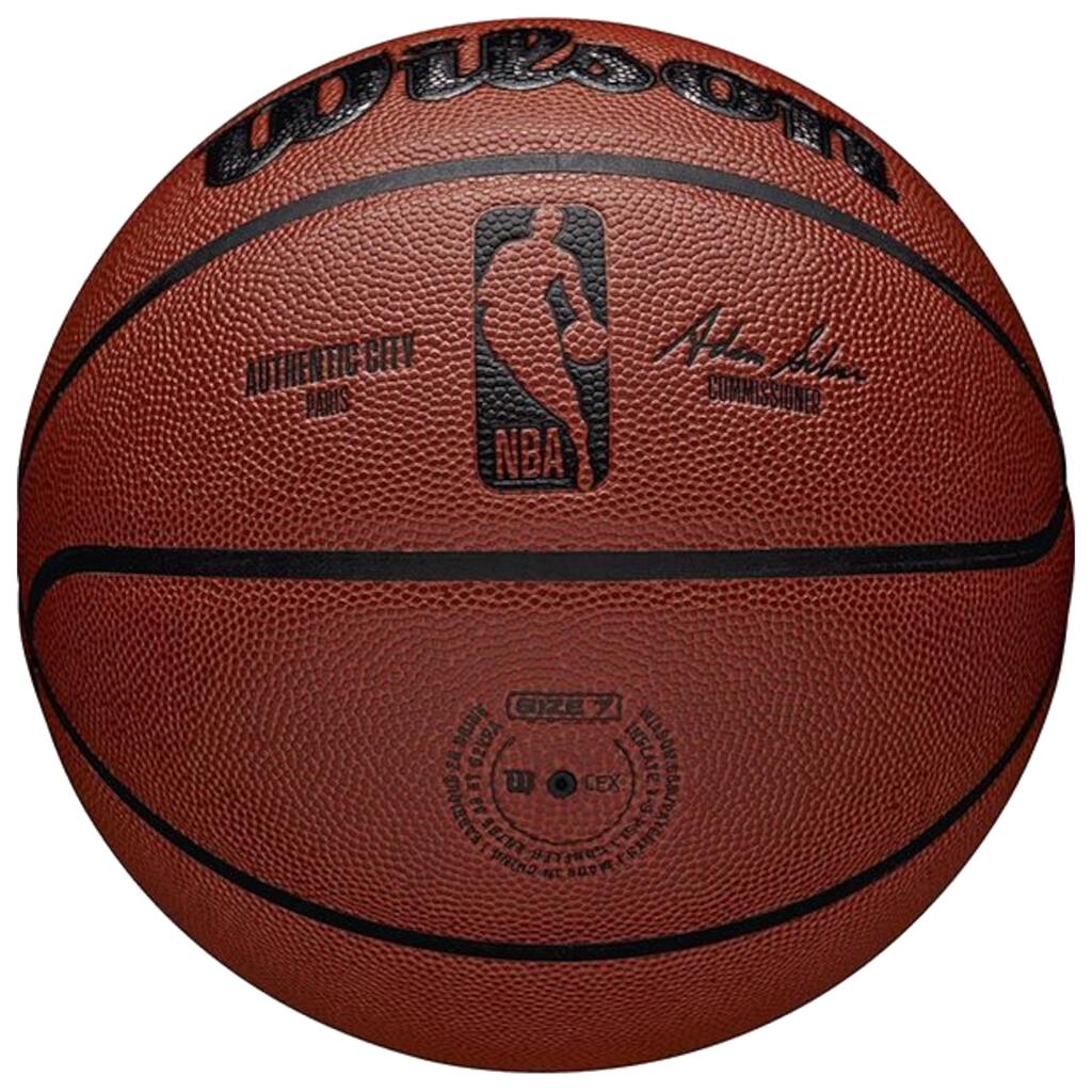 Wilson NBA Authentic City Paris Ball, Unisex orange Basketball