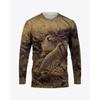 Футболки с изображением животных для охоты и камуфляжа, перепелиные 3D-принты, мужские и женские футболки с длинным рукавом, свободные свитера Harajuku, футболки, топы, одежда