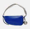 [Pre-Owned] Adjustable Leather Strap Zipper Closure Lambskin Crossbody Shoulder Bag - Excellent #17FJWHM