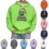 Men's Print Hooded Sweatshirt Long-Sleeve Casual Pullover Hoodie Hooded Sweatshirt