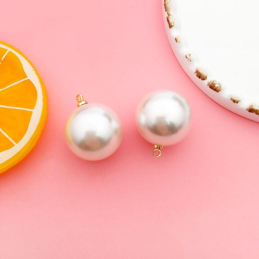 10 шт. Ручная работа Имитация жемчуга Декор для одежды DIY Подвесные серьги Подвеска Молния