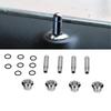 8pcs Car Door Lock Pin with Cover ABS Chrome Replacement for Chevrolet TRAX/Cruze/Malibu Car Accessories