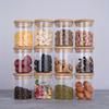 12Pcs Glass Spice Jars with Bamboo Lid,8oz Airtight Spice Containers with Black Labels,Empty Seasoning Jars for Spice Salt Sugar