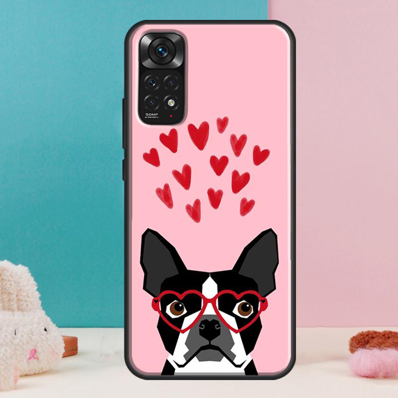 Чехол для телефона Boston Terrier для Xiaomi Redmi Note 14 13 Pro 12 11 9 10 9S 10S 11S 12S Redmi 14C 13C 10C 12C