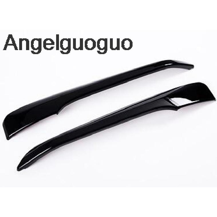 Car Refiting Car Front Fog Lamp Foglights Cover Shield Decoration Frame Sticker for 2016-2018 BMW X1