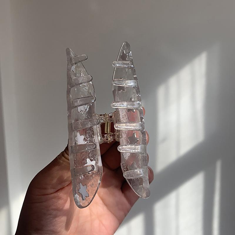 Ацетат Винтаж Звезда Ангел Зажим Фэнтези Элегантный Акула Зажим Креативный Животный Улитка Волосы Коготь Для Женщин Девочек Аксессуары Для Волос