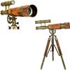 A Table Décor Telescope Vintage Marine Gift Functional Instrument Collectibles Gift Item