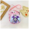 School Bag Cartoon Children's Bag Girl Cute Foreign Style High Value Casual Bag Trend Versatile Oblique