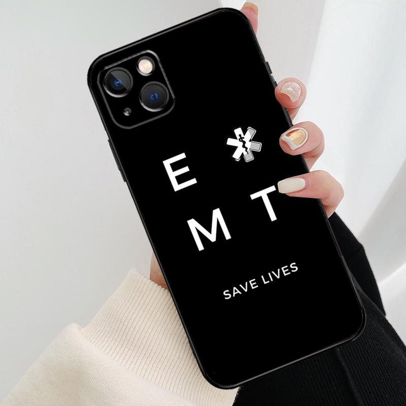 Медицинский чехол для телефона EMT EMS для iPhone 17 Pro Max 14 13 12 11 15 16 Pro Max mini 16 15 Plus 16e 17 Air Cover