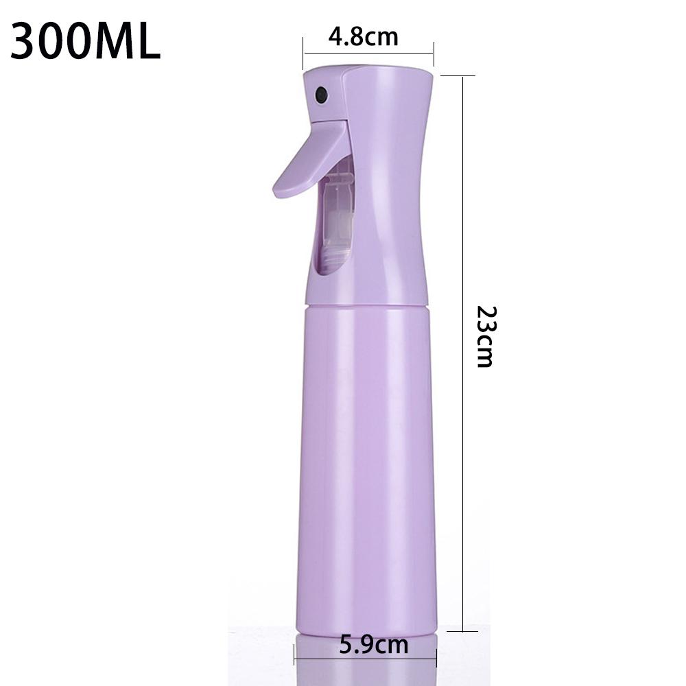 300 мл распылители Непрерывный распылитель воды для волос Многоразовый распылитель красоты для парикмахерских, уборки, салона, растений, ароматов