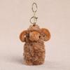 Curly Wool Sheep Pendant Soft Bag Charm Trend Plush Keychain  Party Favors